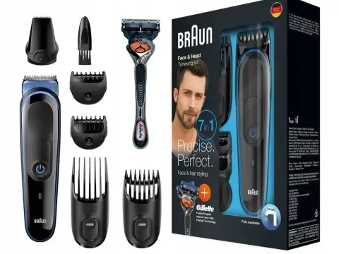 Trymer Braun MGK3040 7w1: Wielofunkcyjny Sprzęt do Pielęgnacji