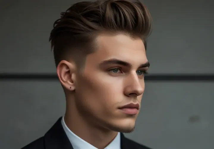 Undercut middle part: Modna fryzura męska 2025 - Jak zrobić?