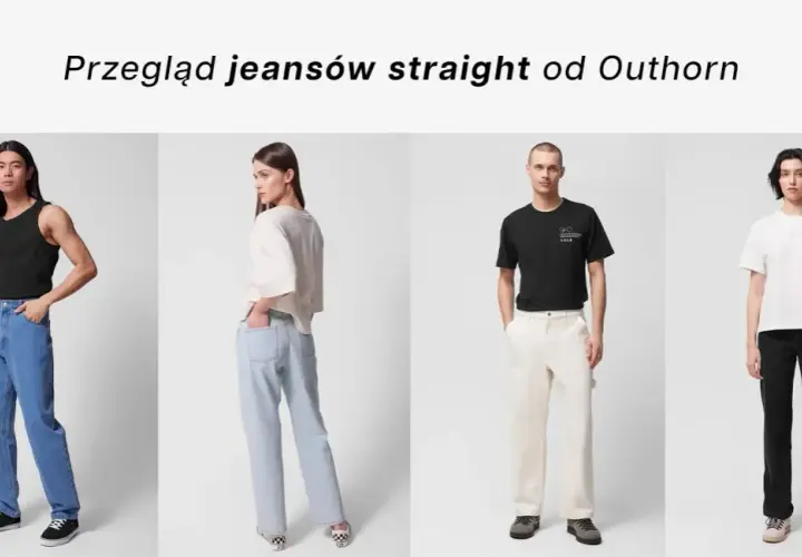 Spodnie straight fit - poznaj krój idealny dla każdej sylwetki