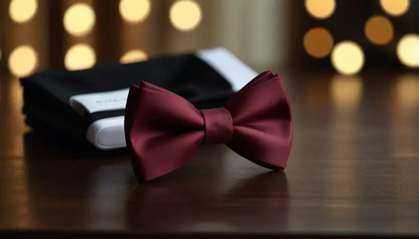 Stylizacje z bordową muchą: Eleganckie pomysły na każdą okazję