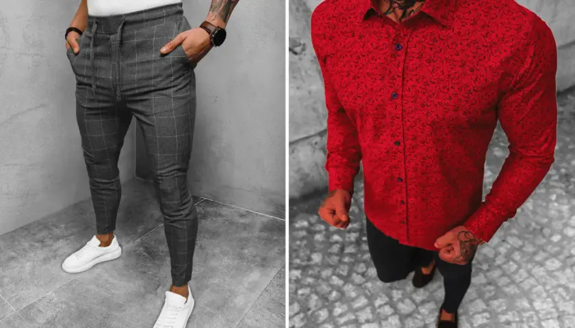 Szare spodnie w kratę: 10 stylizacji dla mężczyzn na każdą okazję